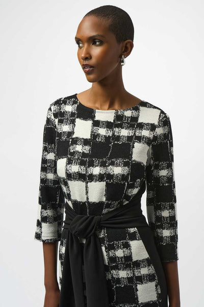 Joseph Ribkoff - Jacquard-Kleid